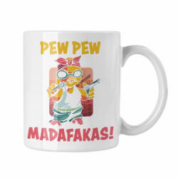 Pew-Pew Madafakas - Fehér Bögre (317982)