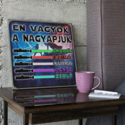 Én vagyok a nagyapjuk - Star Wars Vászonkép (Személyre szabható) (855714)