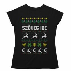  Csúnya Karácsonyi Női Pólók - Egyedi szöveggel (338921)