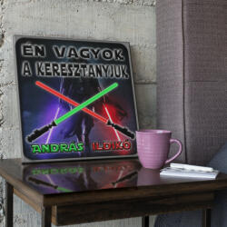  Én vagyok a keresztanyjuk - Star Wars Vászonkép (Személyre szabható) (350463)