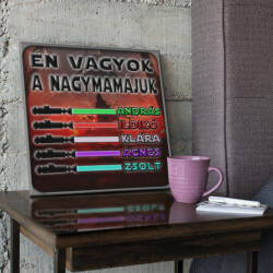 Én vagyok a nagymamájuk - Star Wars Vászonkép (Személyre szabható) (707716)