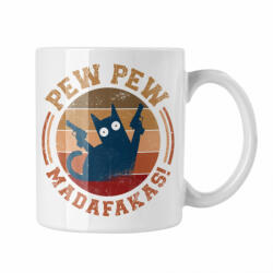Pew-Pew Madafakas - Fehér Bögre (191149)