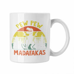  Pew-Pew Madafakas - Fehér Bögre (438346)
