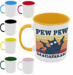 Pew-Pew Madafakas - Színes Bögre (924212)