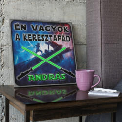 Én vagyok a keresztapád - Star Wars Vászonkép (Személyre szabható) (465802)