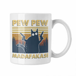  Pew-Pew Madafakas - Fehér Bögre (615088)