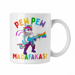Pew-Pew Madafakas - Fehér Bögre (994437)