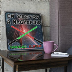 Én vagyok a nagyapjuk - Star Wars Vászonkép (Személyre szabható) (762278)
