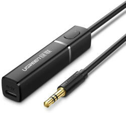 UGREEN Bluetooth 5.0 transmitter wireless audio adapter 3.5 mm mini jack black (40761 CM107)