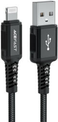 ACEFAST cable MFI USB - Lightning 1, 8m, 2, 4A black (C4-02 A Black)