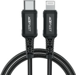 ACEFAST cable MFI USB Type C - Lightning 1, 8m, 30W, 3A black (C4-01 C Black)