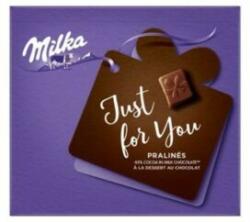Milka Csokoládé MILKA JustForYou praliné kakaós krémtöltelékkel 110g (14.02141)