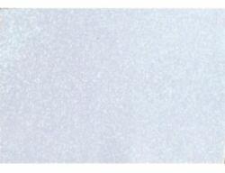 Kreatív dekorgumilap öntapadós 20x30 cm 2 mm glitteres fehér (p9140-2354)