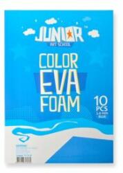 Junior Kreatív Junior dekor gumilap A/4, kék, 10 db/csomag (p9140-6057)