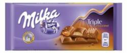 Milka Csokoládé MILKA Tripla Karamellás 90g (14.02108)