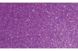 Kreatív dekorgumilap öntapadós 20x30 cm 2 mm glitteres lila (p9140-2358)