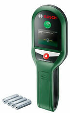 Bosch Scanner de perete Bosch UniversalDetect 100 mm | 4 x AAA baterii | In cutie de carton original (0603681301)