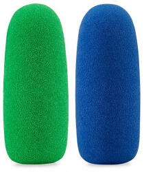 RØDE két darabos mikrofonszivacs szett VideoMic NTG-hez kék és zöld színben bluebox chroma-key kulcsoláshoz (WS-Chroma) (WS-Chroma)