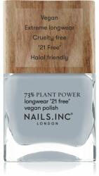 Nails Inc. Nails Inc. Vegan Nail Polish lac de unghii cu rezistenta indelungata culoare Fresh Air Don't Care 14 ml