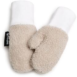 T-Tomi TEDDY Gloves Cream mănuși pentru nou-nascuti si copii 12-18 months 1 buc