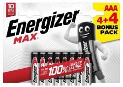 Energizer LR03/8 Max AAA 4 4 ingyenesen (EU009)