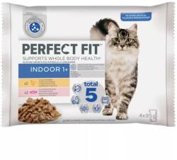 Perfect Fit alutasak indoor csirke & lazac & zöldség 4x85gr Multipack