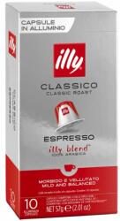 illy Capsule cafea Illy Classico Espresso, intensitate 5, 10 bauturi x 40 ml, compatibile cu sistemul Nespresso®, 10 capsule aluminiu