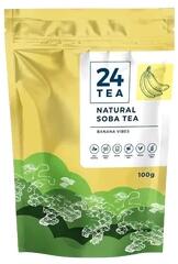 24 Tea Natural Soba tea - Banános hajdina tea 100g - multi-vitamin