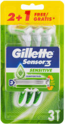  Gillette eldobható borotva 3 db Sensor 3 Sensitve