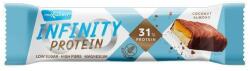 Max Sport Baton proteic cu nuca de cocos si migdale Infinity Protein, 55g, Max Sport