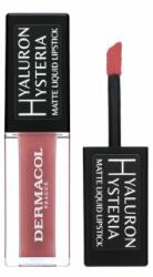Dermacol Hyaluron Hysteria Matte Liquid Lipstick ruj lichid cu efect matifiant No. 05 4, 5 ml
