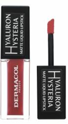 Dermacol Hyaluron Hysteria Matte Liquid Lipstick ruj lichid cu efect matifiant No. 08 4, 5 ml
