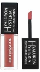 Dermacol Hyaluron Hysteria Matte Liquid Lipstick ruj lichid cu efect matifiant No. 02 4, 5 ml