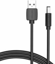 Vention Cablu de alimentare USB și DC 5, 5 mm, 0, 5 m Vention CEYBD (negru) (CEYBD)