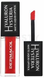 Dermacol Hyaluron Hysteria Matte Liquid Lipstick folyékony rúzs matt hatású No. 07 4, 5 ml