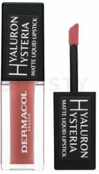 Dermacol Hyaluron Hysteria Matte Liquid Lipstick folyékony rúzs matt hatású No. 02 4, 5 ml