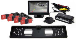 AMiO Set senzori tft01 4.3" cu camera cam-402 led 4 senzori interni negri (AMI-02276) - pcone