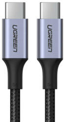 UGREEN Cablu Ugreen USB tip C - USB tip C Putere de livrare 100W incarcare rapida FCP 5A 3m cablu gri (90120 US316)