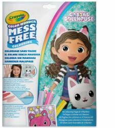 Crayola Color Wonder: Gabi babaháza maszatmentes kifestő készlet mappában (75-2861) - jatekbolt