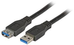 EFB-Elektronik USB3.0 Verlängerungskabel A-A, St-Bu, 1, 8m, schwarz, Premium (K5237.1, 8) (K5237.1,8)