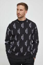 Calvin Klein pulover de bumbac culoarea negru J30J325287 PPYH-SWM02N_99X