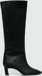 Answear Lab cizme femei, culoarea negru, cu toc drept BMYX-OBD02E_99X