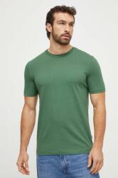 Boss tricou din bumbac bărbați, culoarea verde, uni 50468347 PPYY-TSM28U_78X