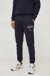 Tommy Hilfiger pantaloni de trening culoarea bleumarin, cu imprimeu MW0MW33642 PPYH-SPM025_59X (MW0MW33642)