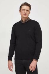 HUGO BOSS pulover de bumbac culoarea negru, light 50506042 PPYH-SWM00G_99X