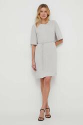 Calvin Klein rochie culoarea gri, mini, drept K20K206375 PPYH-SUD04E_09X