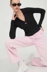 Tommy Hilfiger pulover femei, culoarea negru DW0DW17244 PPYH-SWD03L_99X
