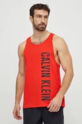 Calvin Klein tricou de plajă din bumbac culoarea roșu KM0KM00997 PPYH-TSM18I_33X