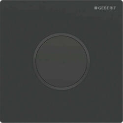 Geberit vizeldevezérlés elektronikus működtetéssel, hálózati, 10 típusú, fekete easy-to-clean 116.025. 16.1 (116.025.16.1)