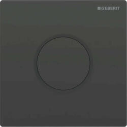 Geberit vizeldevezérlés elektronikus működtetéssel, elemes, 10 típusú, fekete/matt fekete 116.035. DW. 1 (116.035.DW.1)